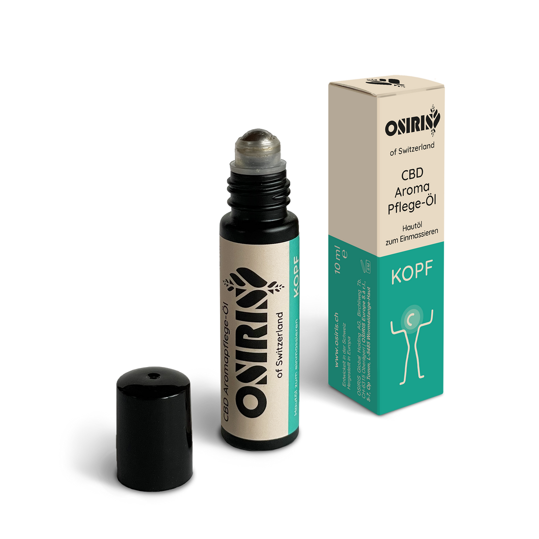 KOPF Aromapflege-Öl 10ml - Kopfwohl durch ätherische Öle