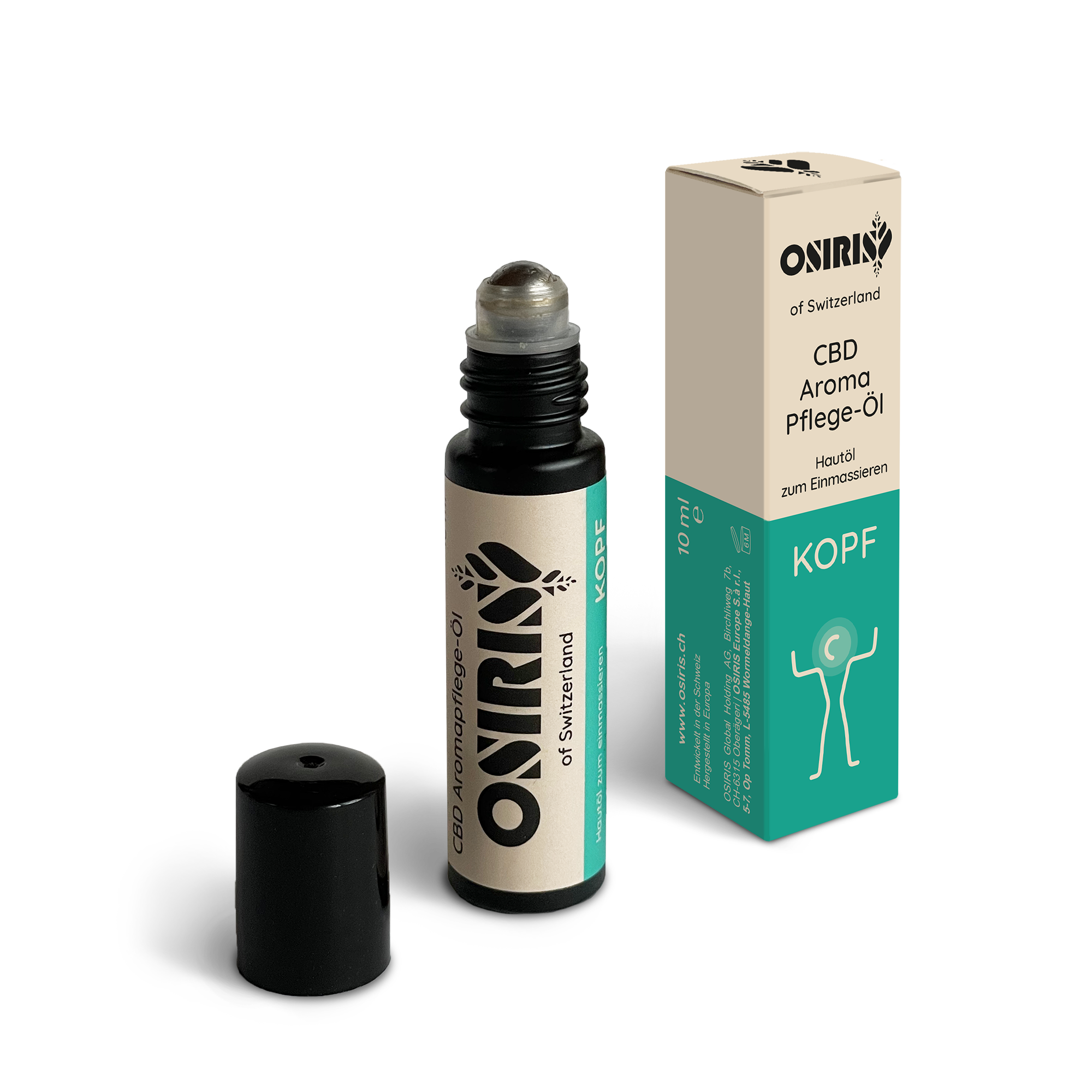 KOPF Aromapflege-Öl 10ml - Kopfwohl durch ätherische Öle